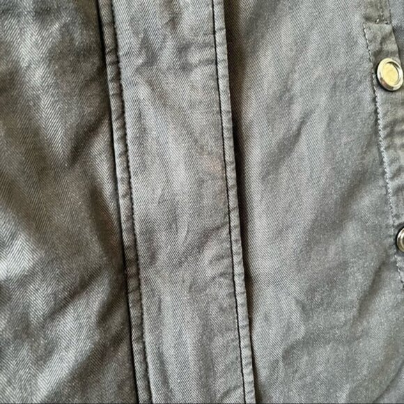 𝅺SOIA & Kyo Reversible Down Puffer Parka Black - Picture 11 of 16